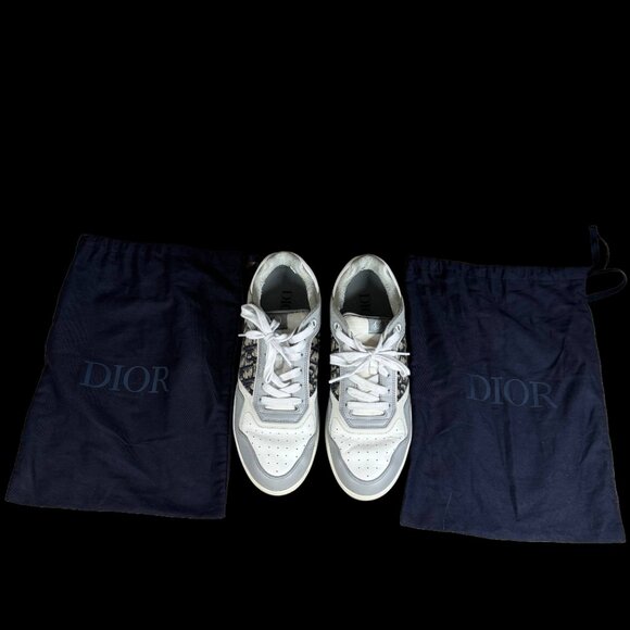 Authentic DIOR Blue/Beige Men's Sneaker - Size 12 - Picture 11 of 11